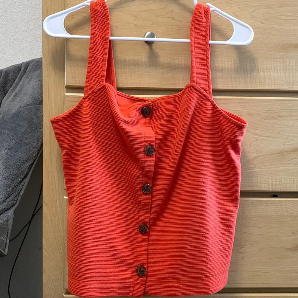 J Crew size Medium red tank